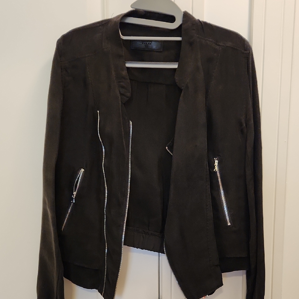 NWOT Blank NYC Black Women's Jacket with Zipper Accents
